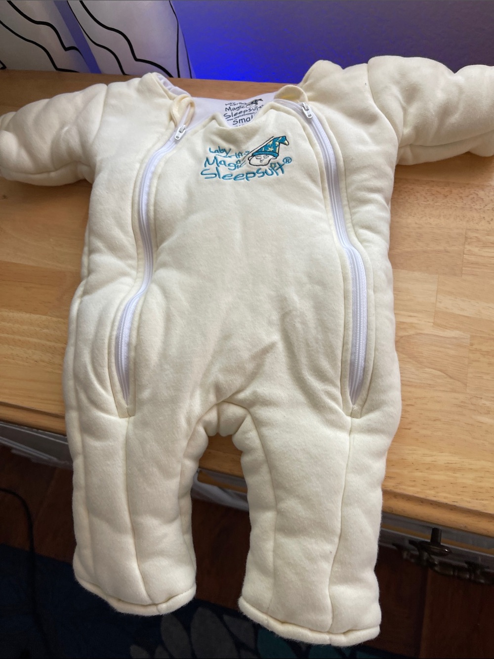 Magic Sleepsuit Baby One-Piece in Cream